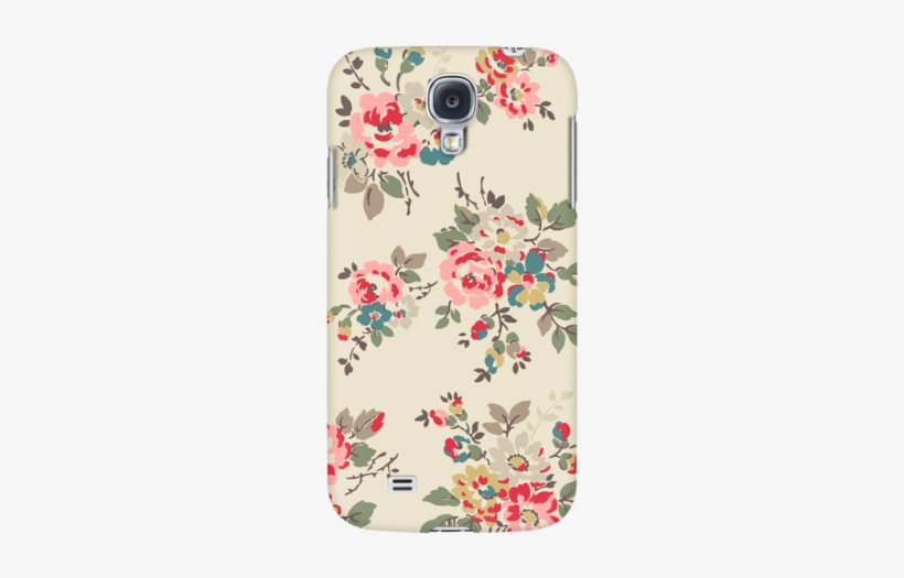 Rose Patch Vintage Floral Samsung Galaxy & Iphone Case - Floral Design, transparent png #4279596