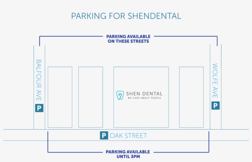 Shen Dental Parking Map - Parking, transparent png #4279820