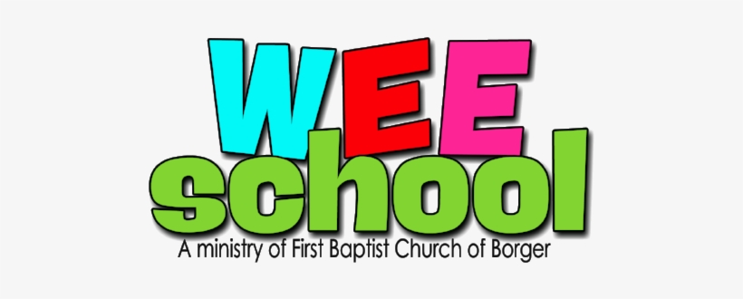 Wee School Logo Black Border - Borger, transparent png #4279971