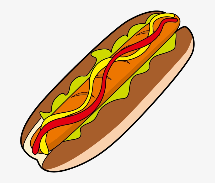 Clipart Hot Dogs - ホット ドッグ イラスト フリー, transparent png #4281018