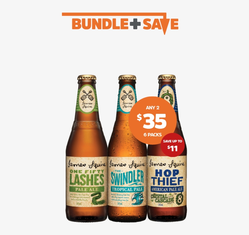 Shop Now - James Squire 150 Lashes Pale Ale Bottle 345ml, transparent png #4281666