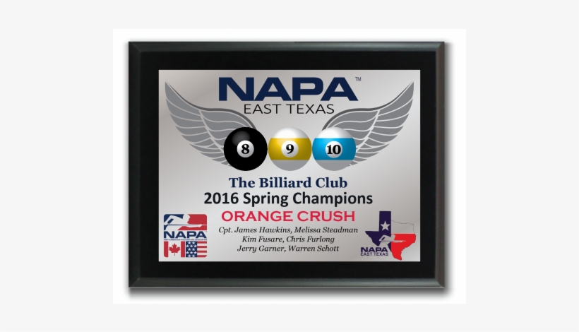 Plaque - Lagger's Choice - Wings - Napa Logo-4ccmyk Mousepad, transparent png #4282016