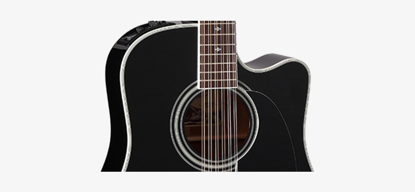 Ef381sc - Takamine Ef381sc 12-string Dreadnought Acoustic-electric,, transparent png #4282506