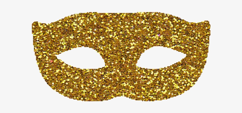 Máscara Carnaval Dourada Png - Mascara De Carnaval Fundo Transparente, transparent png #4282600