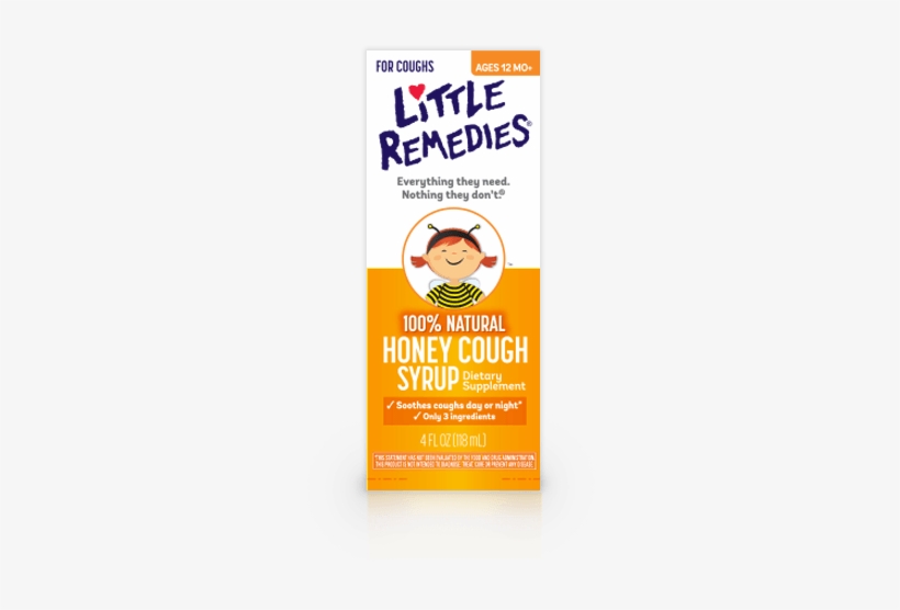 Little Remedies Honey Cough Syrup, transparent png #4282746