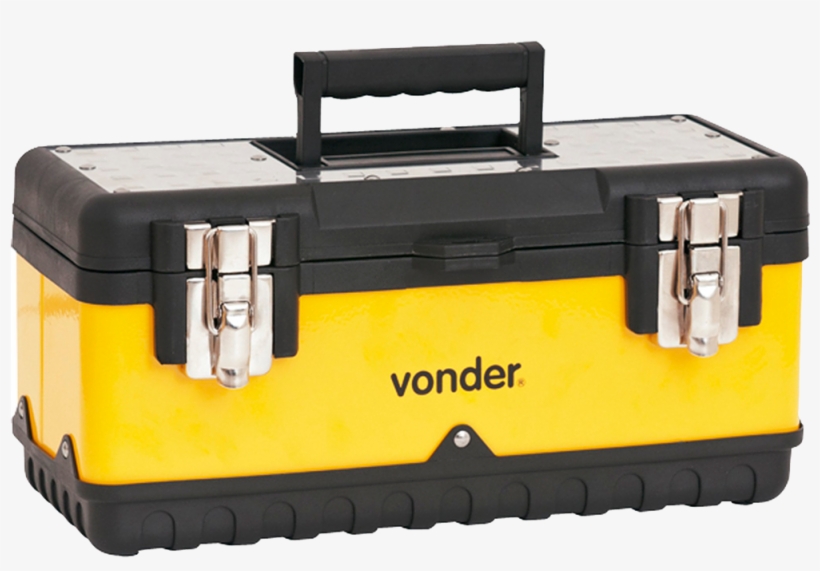 Caixa De Ferramentas Metalica Cmv0500 Vonder - Caixa De Ferramentas Vonder, transparent png #4282772