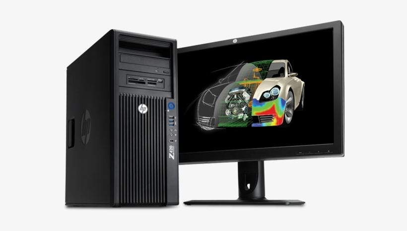 Hp Z420 Workstation, transparent png #4283246