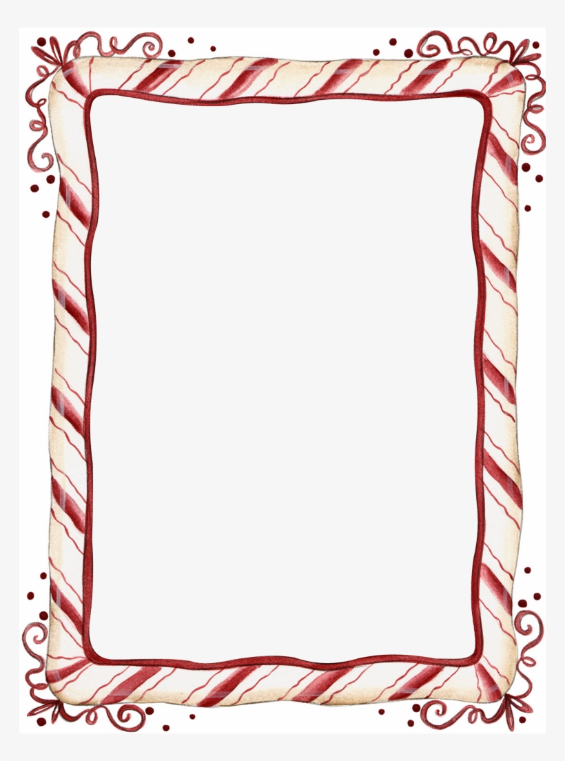 christmas candy border clipart