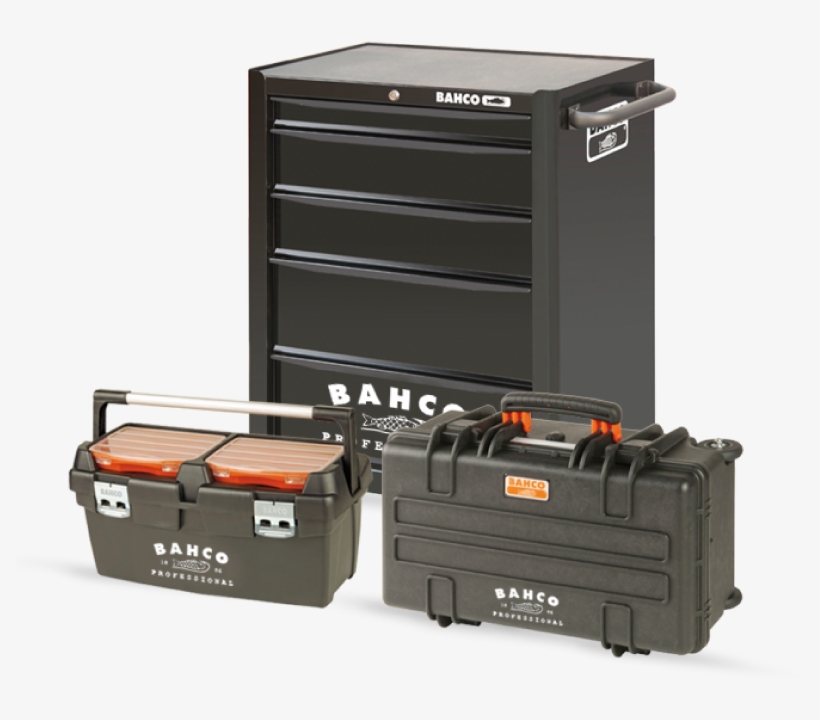 Armazenamento De Ferramentas - 23 1/2" Bahco Plastic Tool Box - 4750ptb60, transparent png #4283701