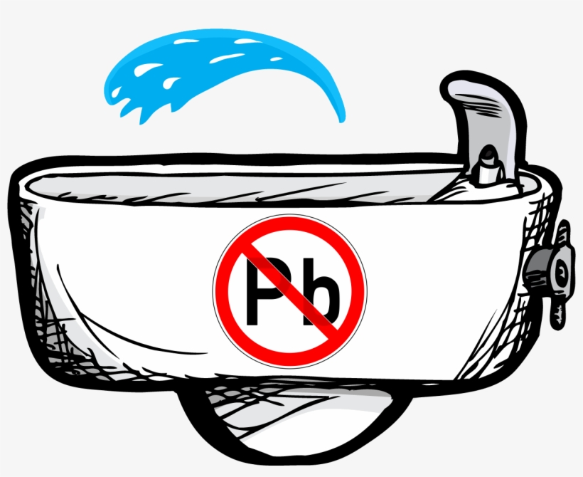 No Lead In Drinking Fountain Water - Drinking Fountain Clipart, transparent png #4284276
