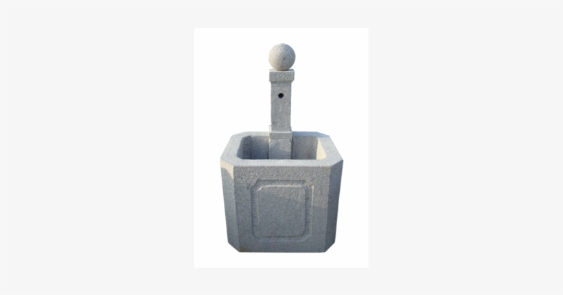 C139 Outdoor Granite Garden Fountain Decorative Water - Mortar And Pestle, transparent png #4284397