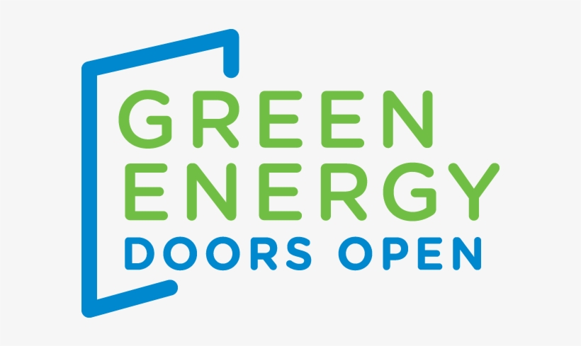 Green Energy Doors Open - Green Energy Doors Open Logo, transparent png #4284660