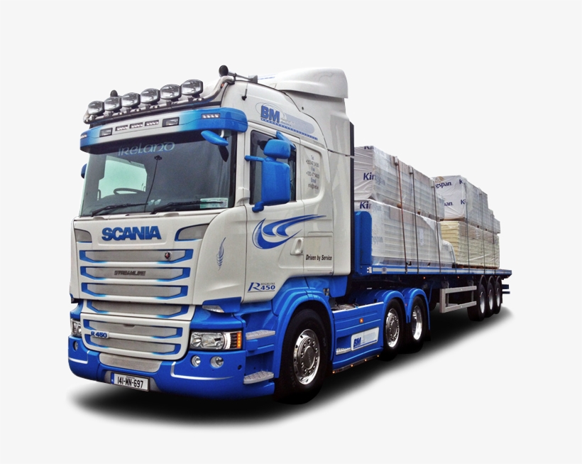 Irish Haulage Company - Kamion Na Prepravu Aut, transparent png #4284729