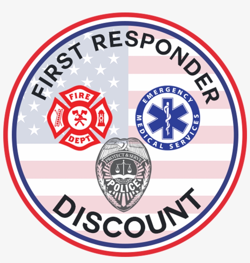 First Responder Discount - Thank You First Responders, transparent png #4285198