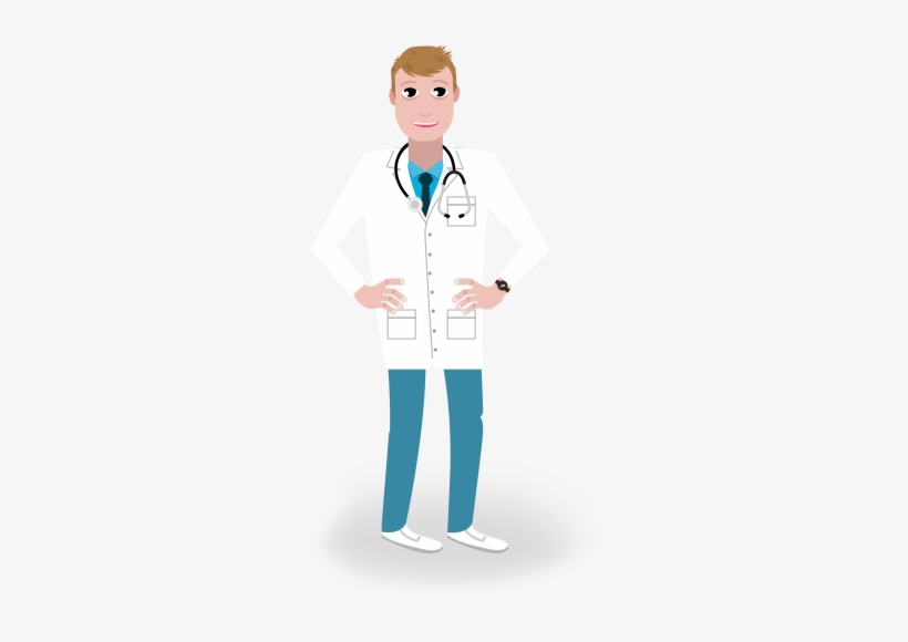 Médico Vetor Png, transparent png #4285539