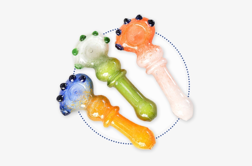 Glass Pipes - Smoking Pipe, transparent png #4286077