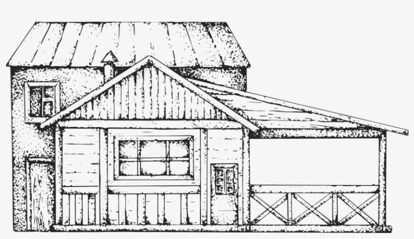 Hand Painted House Transparent - Download, transparent png #4286105