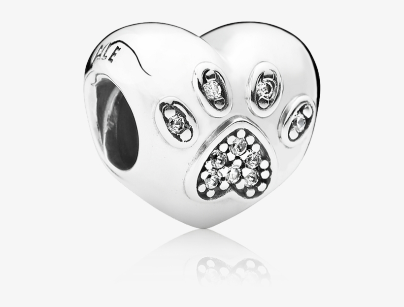 I Love My Pet Charm, Clear Cz - Love My Pet Pandora Charm, transparent png #4286461