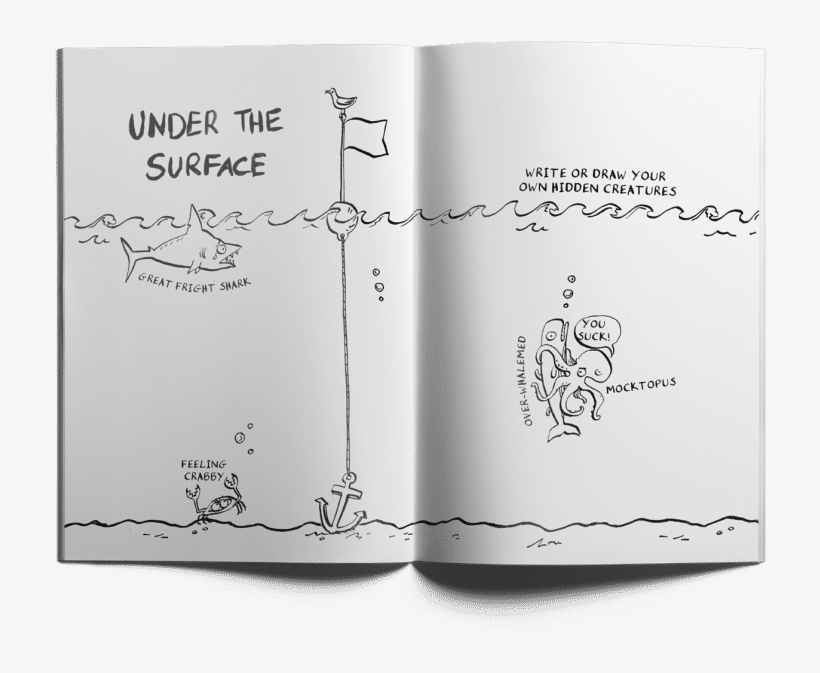 Tough Stuff Journal Designed By A Dozen Eggs - Sketch, transparent png #4286794