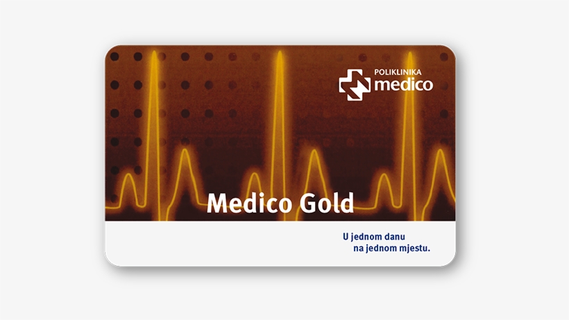 The Medico Gold Card Is Valid Only Upon The Presentation - Gold, transparent png #4286814