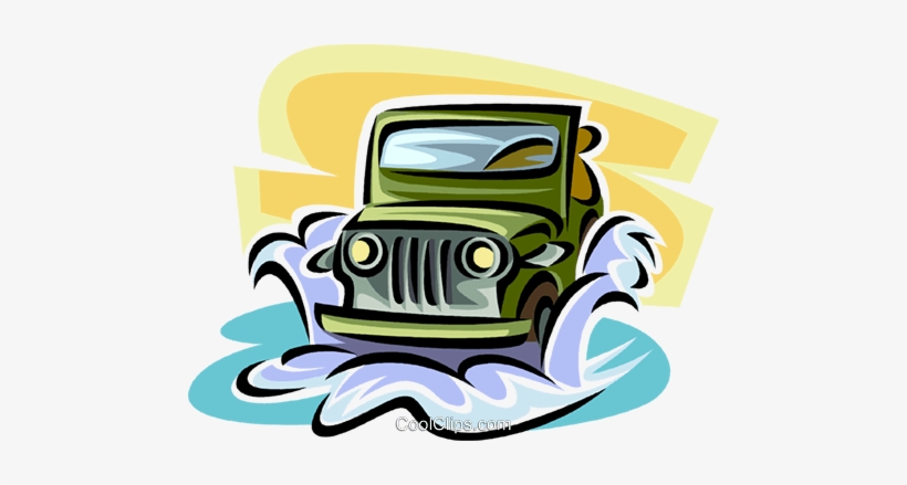 Jeep Royalty Free Vector Clip Art Illustration, transparent png #4286924
