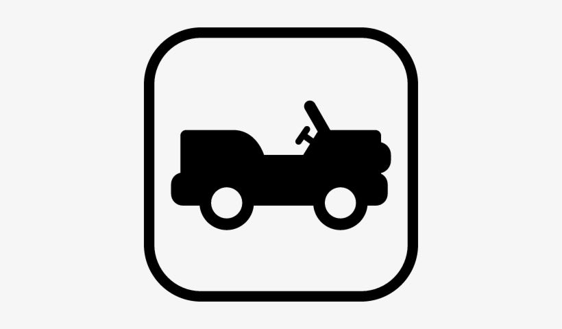 Jeep Sign Vector - Icon Dormitory Vector Png, transparent png #4287150