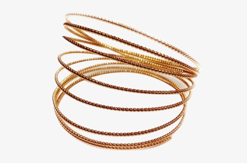 Gold Filled Rose Beaded Wire - Silver, transparent png #4287307