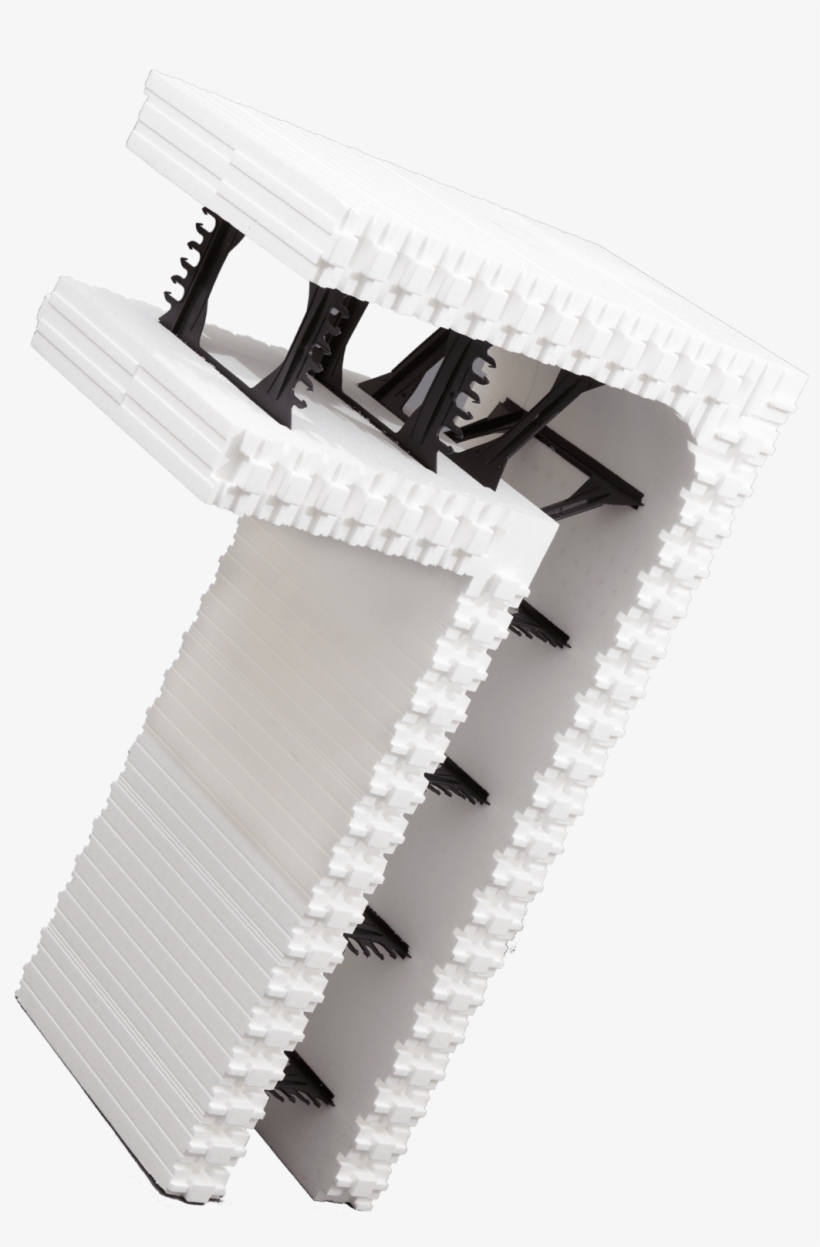 90 Degree Corner Block - Amvic, transparent png #4287358