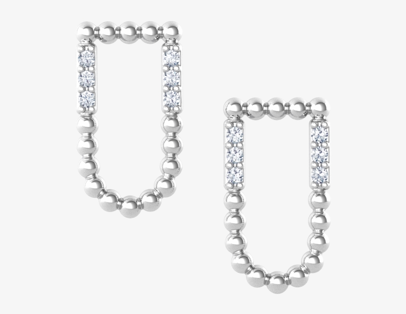 S346 Ear 52 12 1pt Rd 12pttw 1 51dwt Render Wg Viewz - Chain, transparent png #4287443