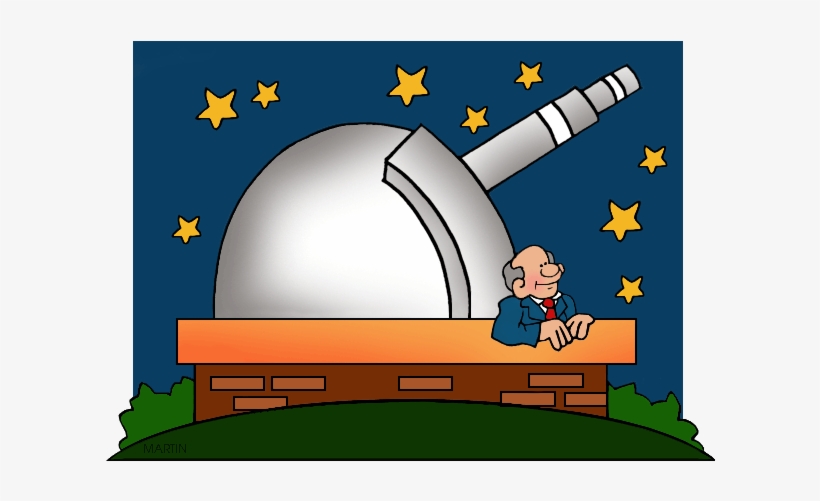 Outer Space Clip Art By Phillip Martin, Stars - Observatory Clipart, transparent png #4287930