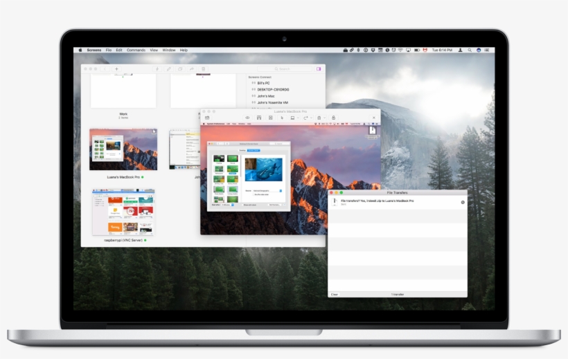 Screens, The Best Remote Access Solution For Macos - Apple Macbook Mjy42ll/a 12" Laptop With Retina Display, transparent png #4288116