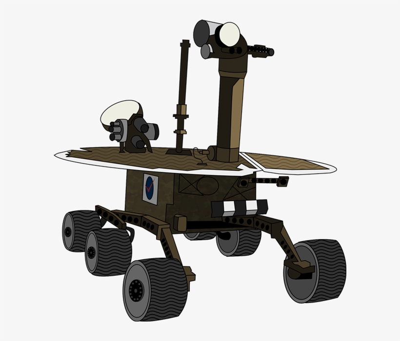 Mars Clipart Free Space - Rover Clip Art, transparent png #4288269