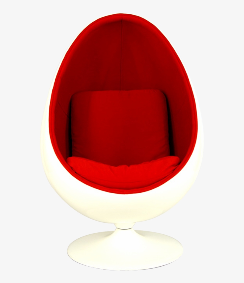 Egg Pod Chair - Chair, transparent png #4288470