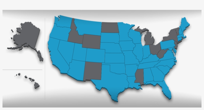 Us Map Clipart United States Of America Map - If Us Land Was Divided Like Us Wealth, transparent png #4288581