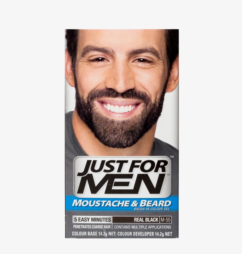Brush-in Color Gel For Moustache & Beard <br> - Just For Men Beard Colours, transparent png #4288738