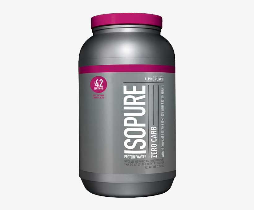 Isopure® Zero/low Carb - Isopure Chocolate, transparent png #4288834