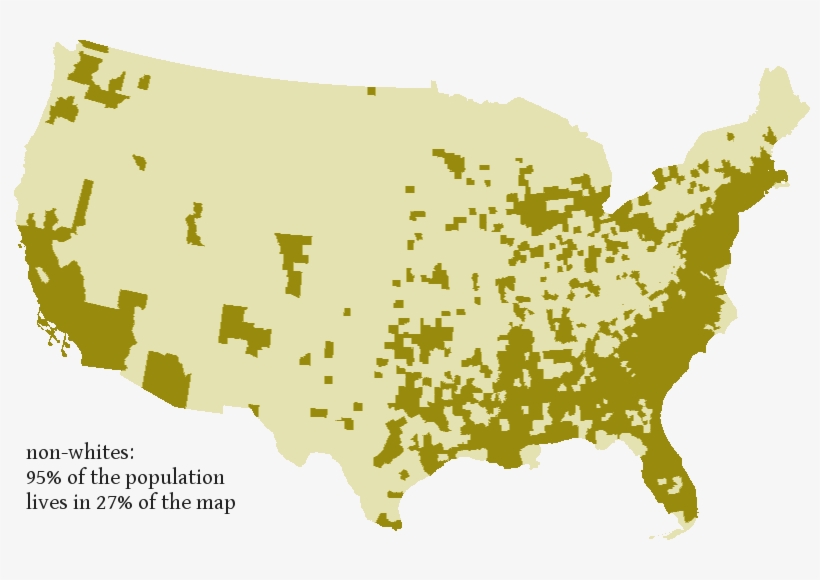 If You Apportion All Of The Pixels On A Typical Map - Map Usa Pixel, transparent png #4288856