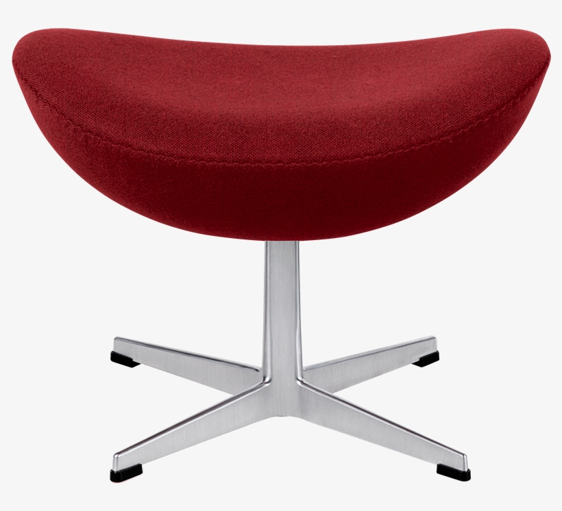 Fritz Hansen Colours Blue - Republic Of Fritz Hansen Egg Footstool Elegance Leather, transparent png #4288950
