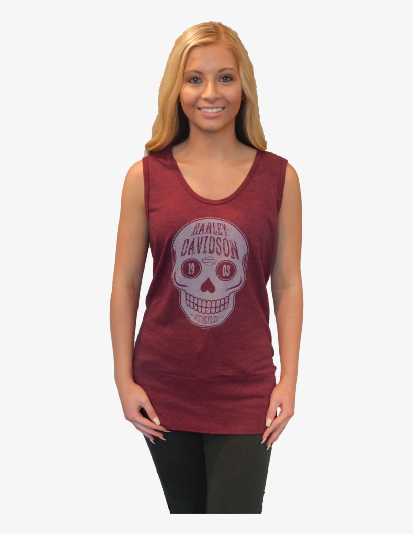 Women's Harley Tank - Harley-davidson, transparent png #4289159