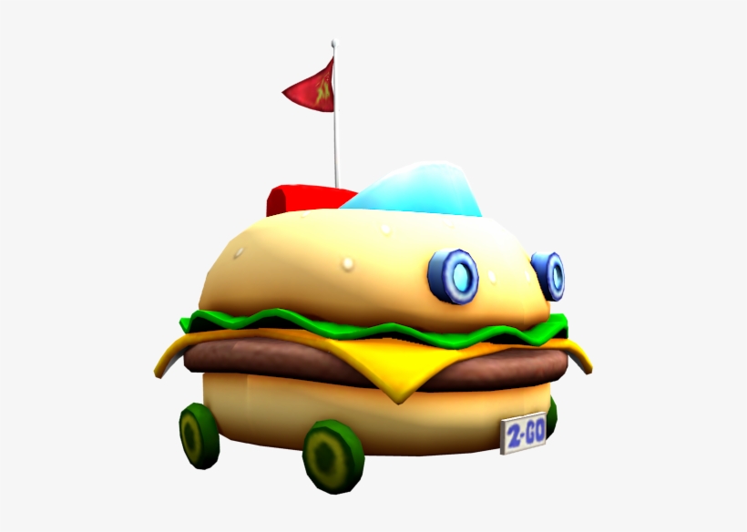 Download Zip Archive - Spongebob Patty Wagon, transparent png #4289638