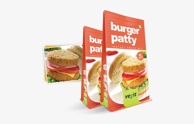 Burger Patty - Vegit Burger Patty Png, transparent png #4289830