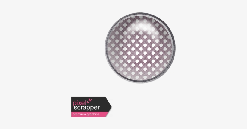 Purple Polka Dots Brad - Circle, transparent png #4289892