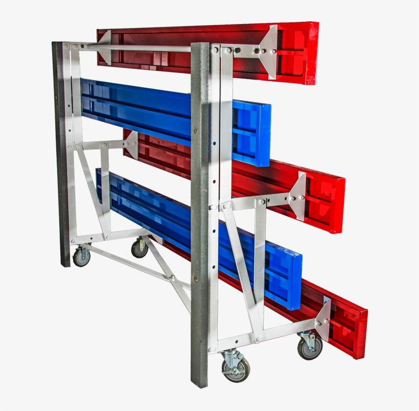 Non Marring 5 Inch Casters For Tip N Roll Bleachers - Shelf, transparent png #4290294