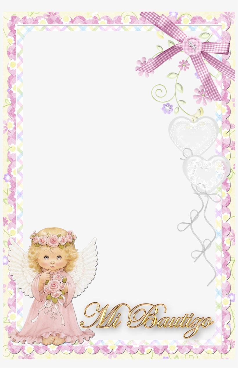 El Rincón De Andreíto - Marcos Para Invitaciones De Bautizo, transparent png #4290540