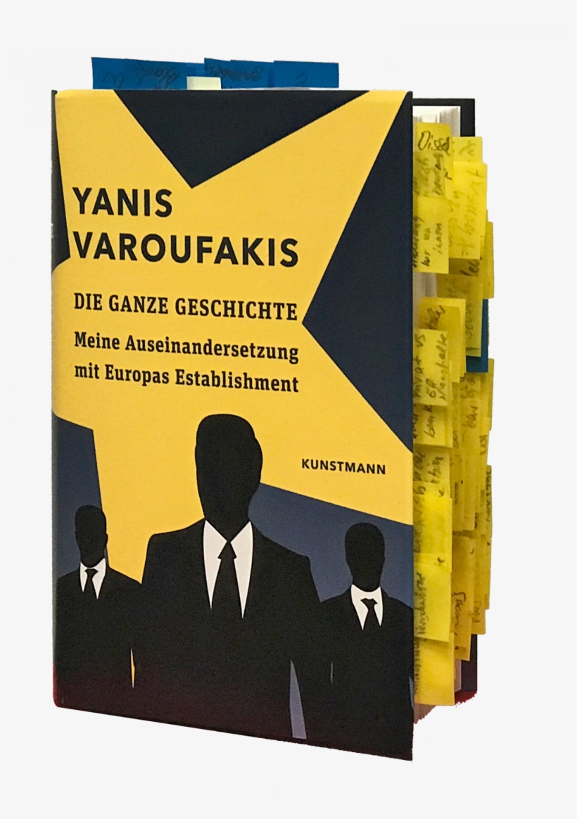 The Book With Many Memos - Die Ganze Geschichte Als Buch Von Yanis Varoufakis, transparent png #4290723