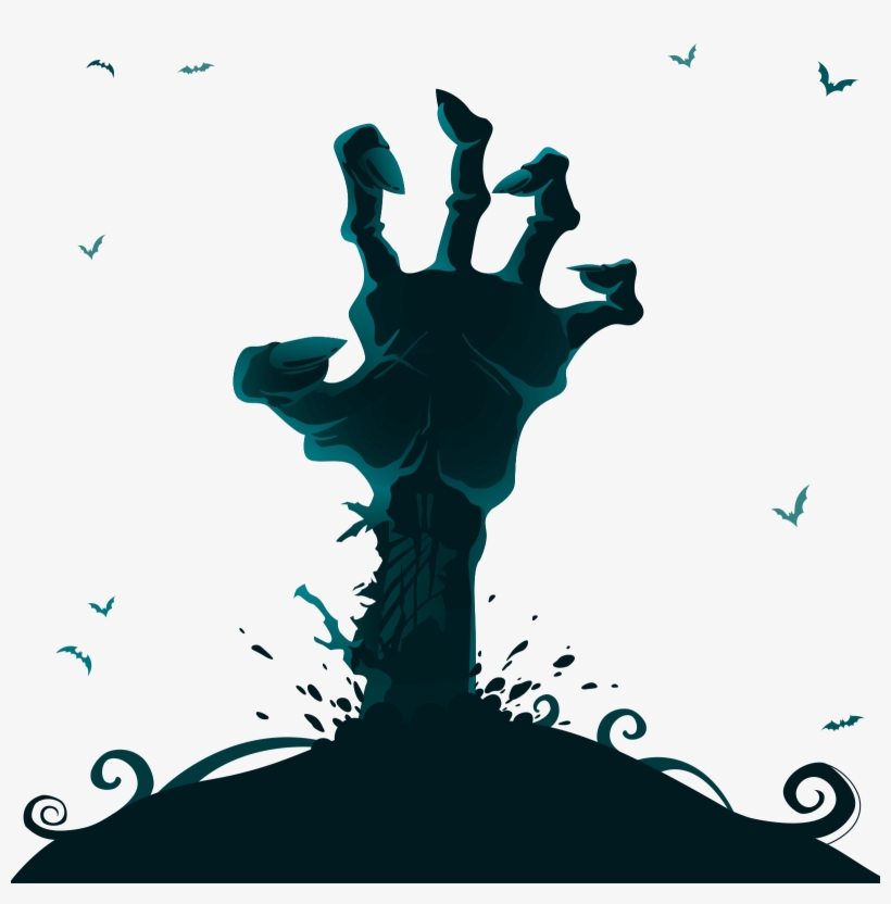 Zombies Hand Vector Png, transparent png #4290831
