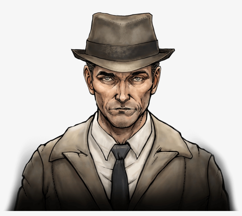 Noir Detective, transparent png #4290961