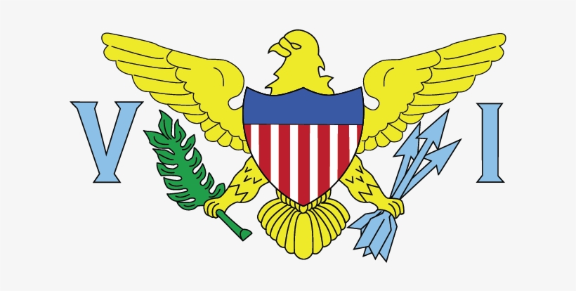Virgin-islands - Flag Of The United States Virgin Islands, transparent png #4291182