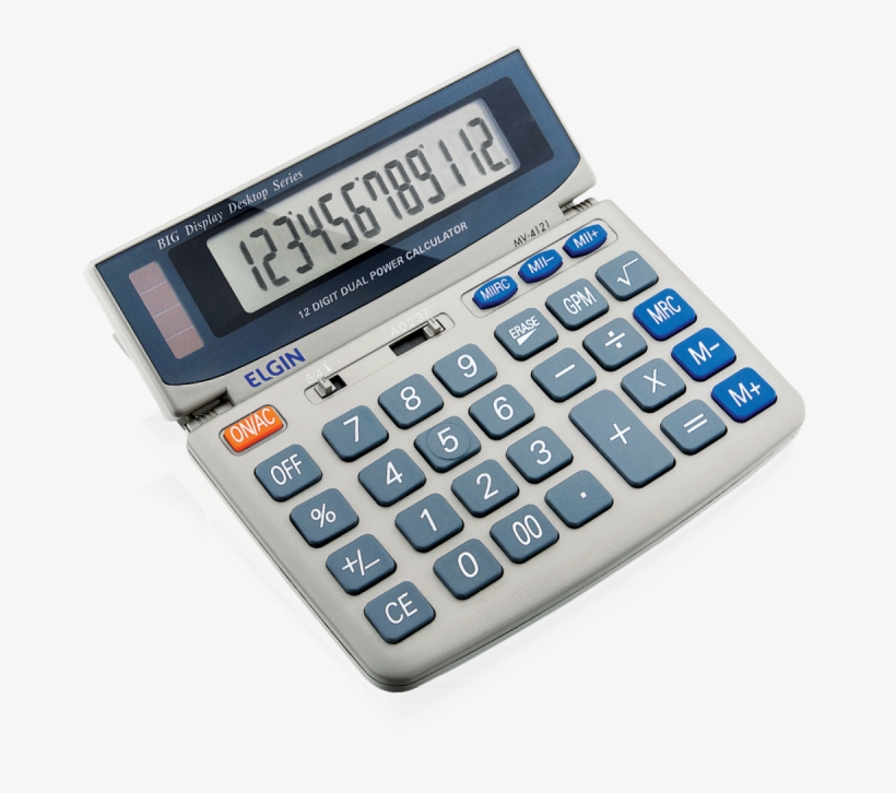 Calculadora Elgin Mv 4121, transparent png #4291444