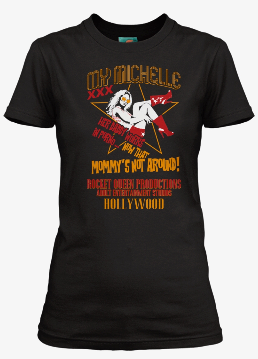 Guns N Roses Inspired My Michelle T-shirt - Rocket Queen Guns N Roses Shirt, transparent png #4291667